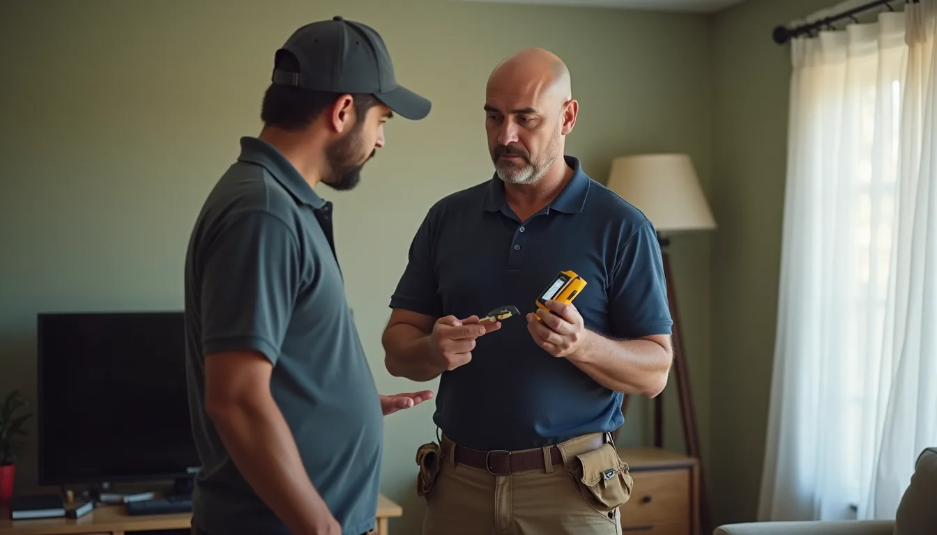 Water damage restoration service