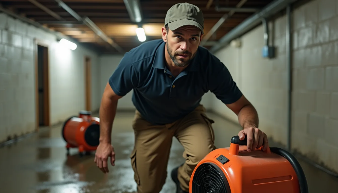 RapidFlow Water Damage Repair — professional service